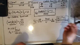 Caderea de tensiune....Formule suplimentare de calcul.