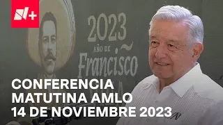 Conferencia mañanera AMLO hoy / 14 de noviembre de 2023