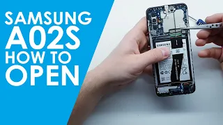 Samsung Galaxy A02S how to open and repair