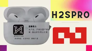 Review Huilian H2s Pro Gen 2: Icloud Connect & Spatial Audio & ANC and transparency mode!