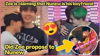 [ZeeNuNew] Zee is Claiming that Nunew is his Boyfriend - DID ZEE PROPOSE TO NUNEW?