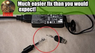 How to Fix a Broken Laptop Charger Cable ⚡ & the Adapter