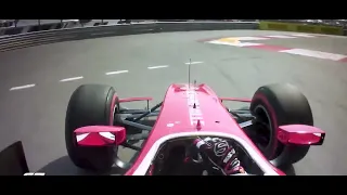Épica Pole al limite de Charles Leclerc en Mónaco F2 2017