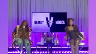 Brandy and Monica Moments Singing Acapella  On Verzuz