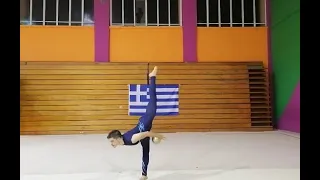 Giannis Iliadis Ball 2020 Torneo Online de Gimnasia Ritmica Masculina