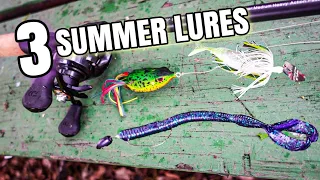 3 Lures to NEVER Leave Home Without (Bass Fishing)