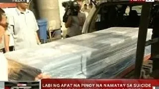 QRT: Labi ng 4 na Pinoy na namatay sa suicide bombing sa Yemen, naiuwi na sa bansa