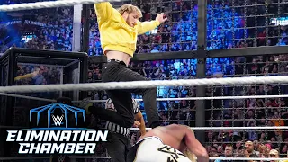 Logan Paul screws Seth "Freakin" Rollins: WWE Elimination Chamber 2023 highlights