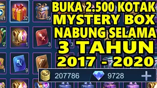 3 TAHUN NABUNG BOX MOBILE LEGENDS & LANGSUNG DAPAT 9.700 DIAMONDS N 200.000 BATTLE POINT? WOW