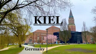 Kiel Germany, walking tour - 4K  #kiel #germany