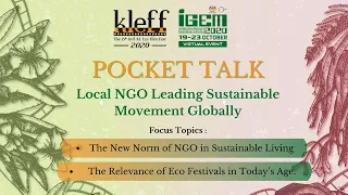 Pocket Talk : Local NGO Leading Sustainable Movement Globally