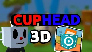 Recriei Cuphead Em 3D No Pocket Code!!! (E SOUNDTRACK)