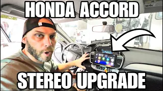 APPLE CAR PLAY / HONDA ACCORD STEREO INSTALL / 2014 - 2016 / ANDROID AUTO / EzoneTronics / DIY