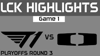 T1 vs DK Highlights Game 1 R3 LCK Spring Playoffs 2024 T1 vs Dplus KIA by Onivia