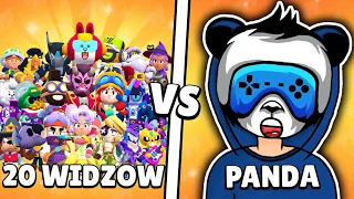 PANDA VS 20 WIDZÓW!