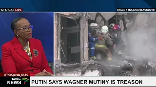 Putin says Wagner mutiny is treason