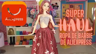 Súper HAUL | Ropa de Barbie de ALIEXPRESS | ¿Vele la pena por su precio? | ¿Cuanto pagué?