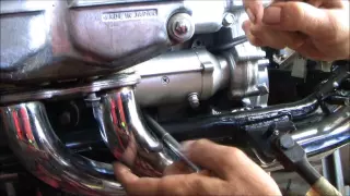 1981 GL1100 Goldwing Starter removal and installation