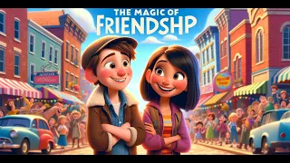 "✨👫 The Enchanted Tale of Mia & Alex: A Journey of Friendship 🌟🏘️"| Kids' Storybook 📚