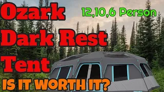 Ozark dark rest tent - ozark trail 12 man instant up dark rest tent! Full review & setup