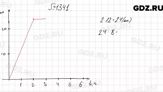 № 1341 - Математика 6 класс Мерзляк