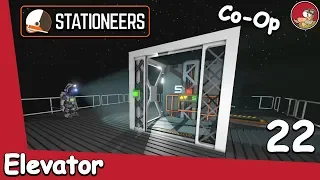 Building Elevator - Stationeers Co-op Gameplay - Mars - Let's Play - 22