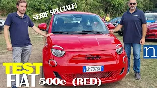 FIAT 500e (RED) TEST, prova su strada, consumi, autonomia e impressioni di guida