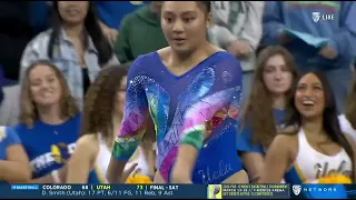 Emma Malabuyo Floor UCLA vs Arizona 2024 9.925