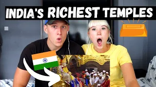 Top 5 Richest Temples In India | INDIA is SO RICH! | REACTION