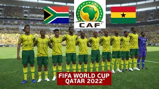 South Africa vs Ghana ● World Cup 2022 Qualification - Africa | 6 September 2021 Gameplay
