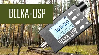 Belka-DSP и большая антенна. Работа приёмника с полноразмерными антеннами и сравнение с трансивером.