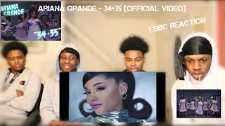 Ariana Grande - 34+35 (official video) | SBC REACTION