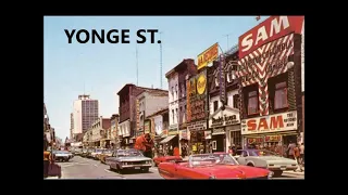 Toronto music in the early days on Yonge st