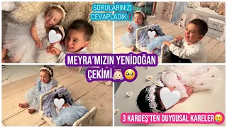 MEYRA HAFSA’NIN YENİDOĞAN ÇEKİMİ 👼🏻, DUYGUSAL ANLAR 🥺, SORULARINIZI CEVAPLADIK❗️