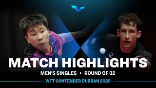 Xu Yingbin vs Eric Glod | MS R32 | WTT Contender Durban 2023