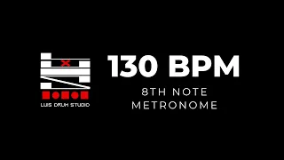 130 BPM Metronome - Voice counting 4/4