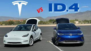 VW ID.4 Compared to Tesla Model Y