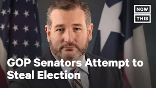 Ted Cruz Leads GOP Senators in Attempt to Steal Election | NowThis