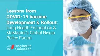 COVID-19 Policy Forum Series: Lessons from COVID-19 Vaccine Development & Rollout
