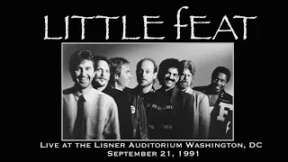 Little Feat - Lisner Auditorium Washington DC September 21, 1991