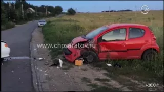 Серьезная авария на трассе в Усть-Курдюме