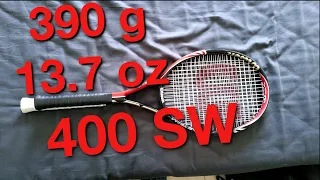 Why Use EXTREMELY HEAVY Tennis Racquet Anyway?