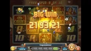 BIG WIN On Planet Fortune Slot Machine from Play'n Go