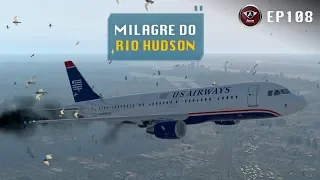 Milagre do Rio Hudson. O Voo 1549 do Sully que Pousou no Rio de Nova York – Parte 1