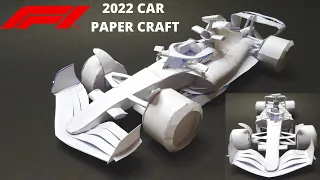 Making 2022 F1 Car from paper