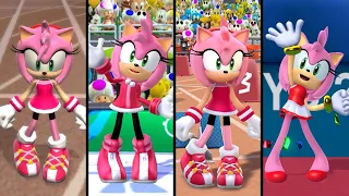 Evolution of Amy in Mario and Sonic Series (2007-2021)