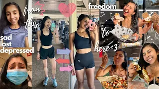 HOW TO RECOVER FROM AN EATING DISORDER (my story, what to eat, calories, food freedom, etc.)