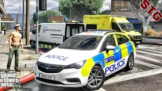 GTA 5 MODS LSPDFR 0.4.4 #78 - BRITISH PATROL!!! (GTA 5 REAL LIFE PC MOD)