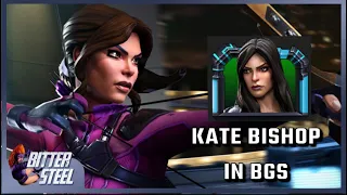 Kate Bishop in Battlegrounds! 40 seconds takedown of Jessica Jones!