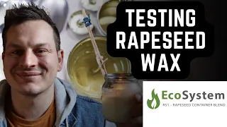 What's the best candle wax ? Testing RS1 Rapeseed Soy Blend ( Candle Wax Series)